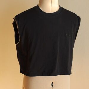 Stylish Black Cropped Top